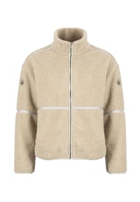 ROADSIGN® australia - Damen Jacke Teddy Touch Teddyjacke mit Kuschelkomfort für entspannte Wintertage - offwhite