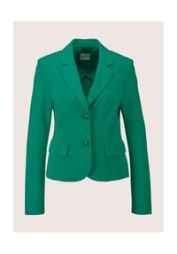 MADELEINE - Kurzer Jersey-Blazer - opalgrün