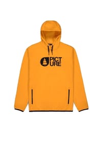 PICTURE - HOODIE  PARK TECH - orange