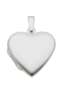 Adelia's - Damen Silber Schmuck 925 Silber Medaillon Anhänger - silber