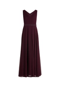 Vera Mont - Abendkleid mit Plissee - Dark Emerald