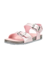 GEOX - Lederimitat Sandalen - Platinum