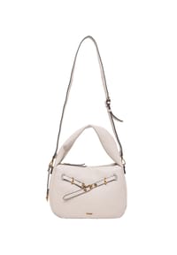 PICARD STYLE - Schultertasche, Kunstleder, Reißverschluss, für Damen - CREAM