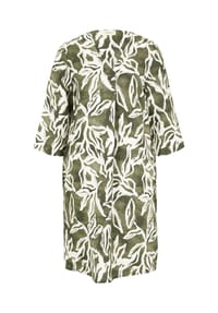 CARTOON - Shirtkleid, Leinen, für Damen - 1851 CREAM/GREEN
