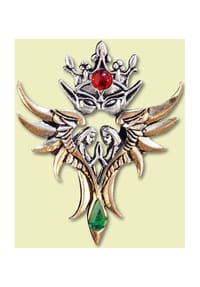 Adelia's - mit Swarovski Kristalle Die Engel des Oberon - silber