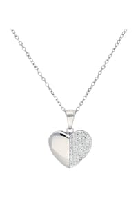 MANGUUN - Damen Kette mit Anhänger, Edelstahl - SILBER
