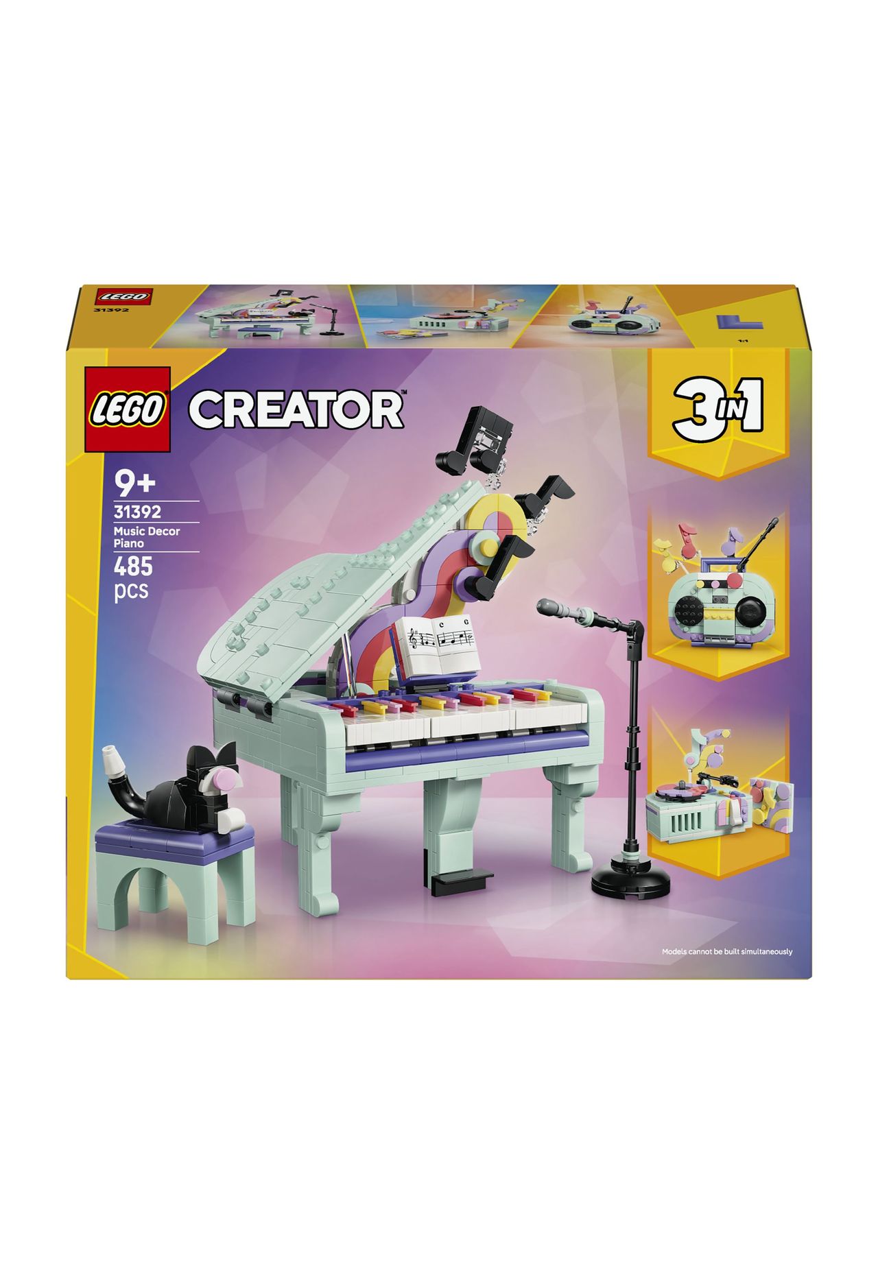 Joom Lego Creator 3-En-1 31392 Décoration Musicale : Piano Et Chat - Jouet Dès 9 Ans - Cadeau - Bild 22