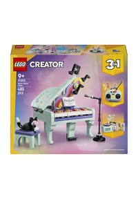 LEGO® - Creator 3-in-1 - 31392 Deko-Klavier mit Katze - 