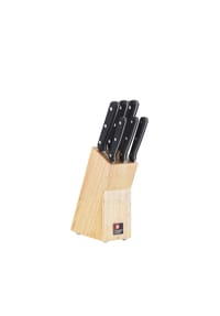Richardson Sheffield 6-tlg. Messerblock - Cucina - holz, schwarz