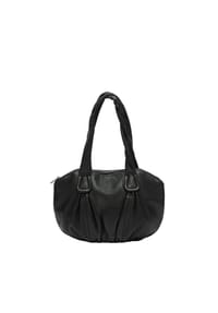 LIEBESKIND LUCY S SHEEP NATURAL - Schultertasche, Leder, Reißverschluss, für Damen - BLACK