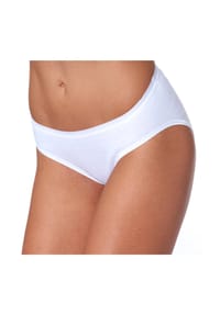 SYLVIA SPEIDEL. - Silke Slip, elastisch, Logo-Bund, für Damen - 100WEISS