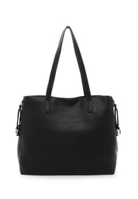SURI FREY DEBBY - Shopper, Reißverschluss, Kunstleder, für Damen - 100 BLACK