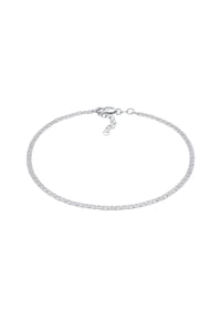 elli. - Fußschmuck Stäbchen-Panzerkette Basic 925 Silber - Gold