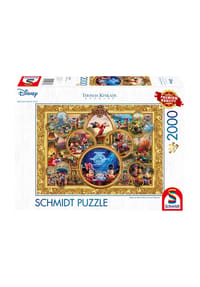 Schmidt - Thomas Kinkade Studios Disney Puzzle "Mickey & Minnie Dream Collection", 2000 Teile - 