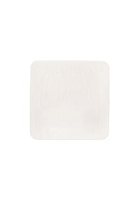 Villeroy & Boch Servierplatte quadratisch/Gourmetteller Manufacture Rock blanc - Manufacture - weiß