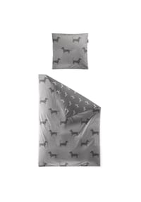 irisette® - Edel-Feinbiber Bettwäsche Set Meran 8912 - 11 grau