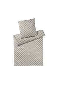 JOOP! - Bettwäsche 2-teilig - Soft Cornflower, Flanell, Baumwolle - Beige