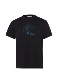 VAUDE - T-Shirt SE Men's Ossola Print T-Shirt - black