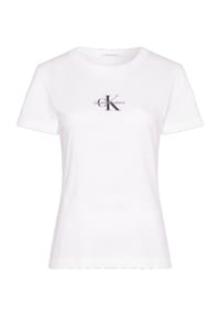 Calvin Klein Jeans T-Shirt, Baumwolle, Logo-Print, für Damen Bild 1
