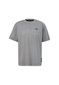 QS - T-Shirt, Loose Fit, für Herren - 48D0  LILAC/PINK