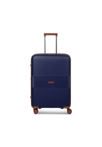 FARMHOOD Straw Edition 02 - Trolley, 4 Rollen, 67 cm, mit Dehnfalte - navy