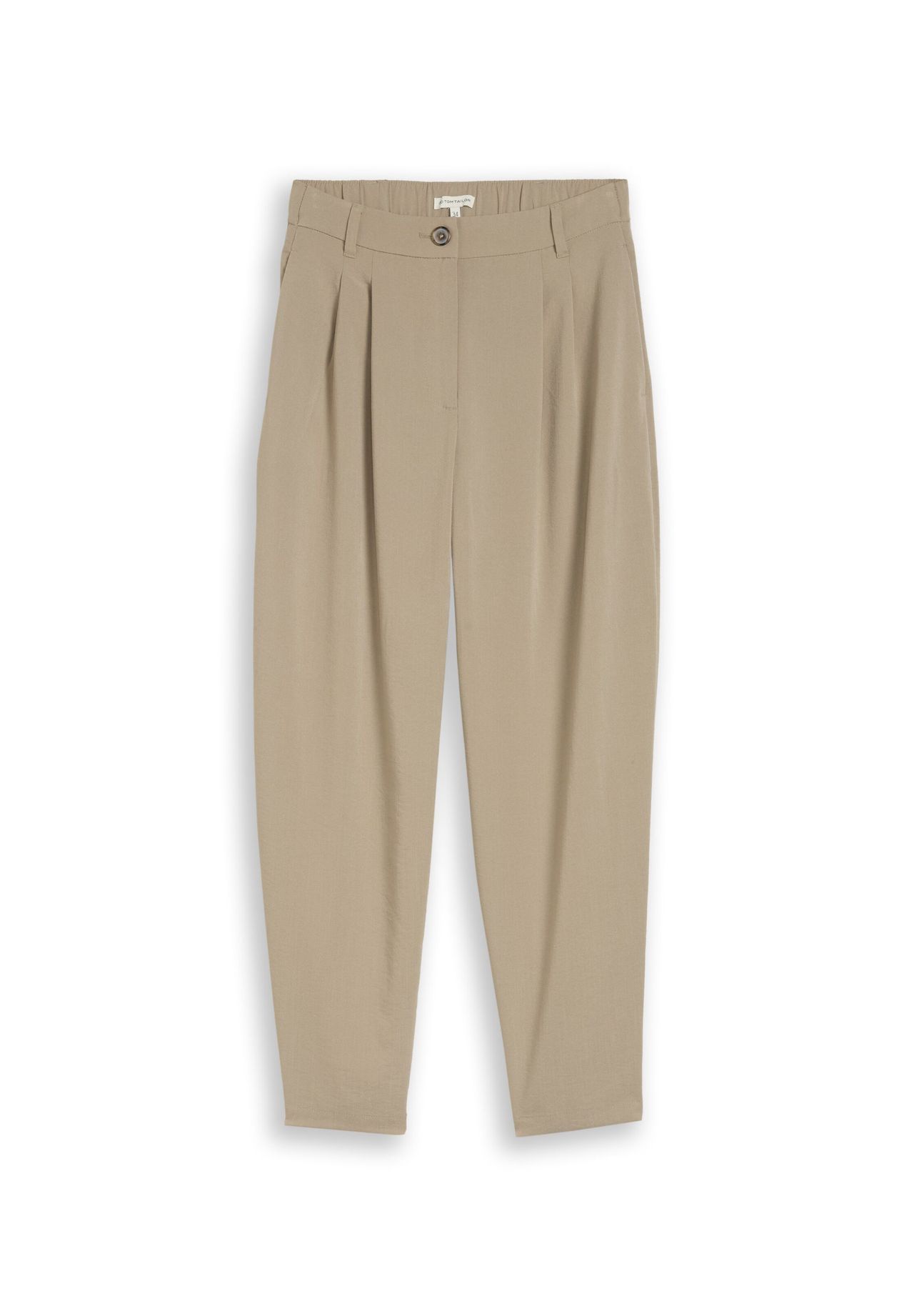 Tom Tailor Stoffhose, Cropped, FüR Damen, Beige, 38/28