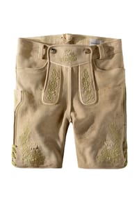 STOCKERPOINT - Trachtenlederhose Fridl - oid grau-blau