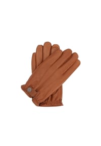 kazar - Braune Lederhandschuhe mit Touchscreen-Funktion - Hellbraun