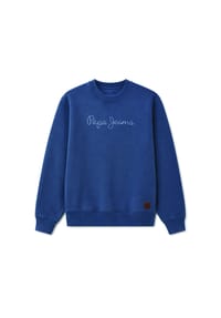 Pepe Jeans - Sweatshirt, Patch, für Herren - 0 STEEL BLUE