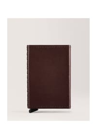 CARL FRIEDRIK SMALL LEATHER GOODS - The Cardprotector - chocolate