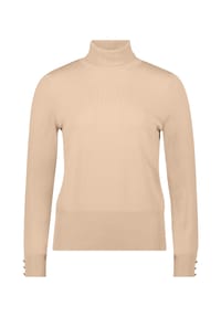 BETTY BARCLAY - Rollkragenpullover langarm - Beige