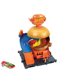 Hot Wheels - Spielzeugautorennbahn "City Downtown" - 