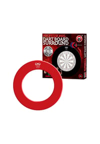 BULL'S® - Dart-Wandschutz Pro Dartboard Surround Wandschutzring Schaumstoff Boardschutz - rot