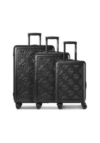 roberto cavalli Florence - Florence 4 Rollen Kofferset 3-teilig mit Dehnfalte - black