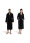 MÖVE Bademäntel Herren Schalkragen Manhattan Schalkragen Velours black - 199 Bild 9