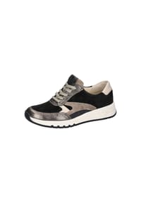 waldläufer® - Sneaker H-April - iron schwarz creme