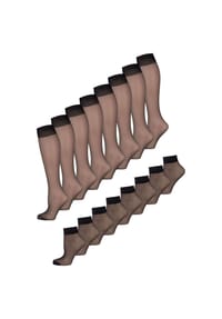 nur die - Basicsocken Strümpfe & Söckchen 20 DEN - amber