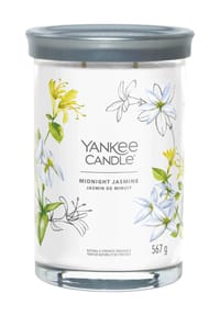 YANKEE CANDLE® - Duftkerze "Midnight Jasmine", 567 g - WEISS