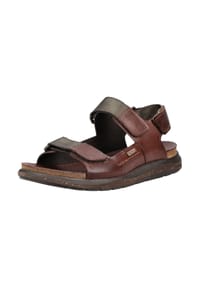 PIKOLINOS - Leder/Textil Sandalen - Dunkelbraun