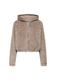ONLY PLAY - Jacke CAS-FLUF Teddyfleecejacke - beige