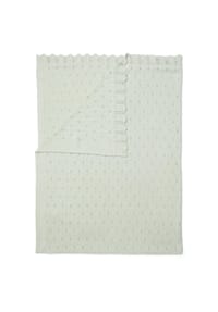 ESSENZA Plaid Knitted Ajour - Knitted Ajour - Antique White
