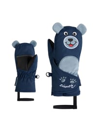 ziener - Fäustlinge Lanimalo, Klettverschluss, für Kinder - 108 DK.NAVY
