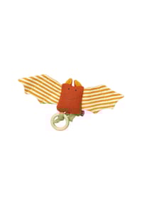 sigikid® - Strick-Greifling Knitted Love , für Babys - orange
