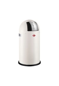 Wesco - Abfallsammler Pushboy, Stahlblech - Mandel