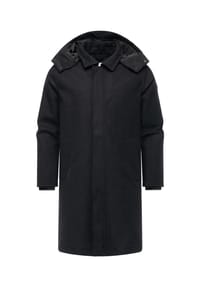 ragwear™ - Wintermantel Isaq Felt YOUMODO - Black