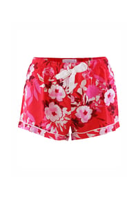 P.J.Salvage® - Pyjamashorts Watercolor Bloom - hellrot