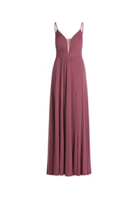 Vera Mont - Abendkleid mit Lurexfaden - 5557 DARK MOSS