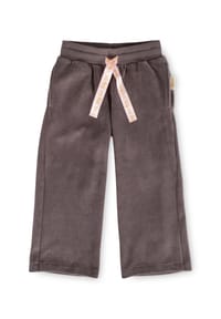sigikid® - Velours-Hose Schneehase ,  für Kinder - grau