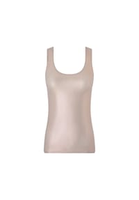 CHANTELLE - Damen Top - Glitzer, Unterhemd, SoftStretch, nahtlos, Einheitsgröße 34-44 - Gold (Golden Glow)