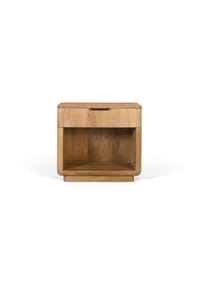 GINER & COLOMER - Nachttische aus Mangoholz, 66 cm, moderner Landhausstil - 60 x 66 x 40 cm - Braun